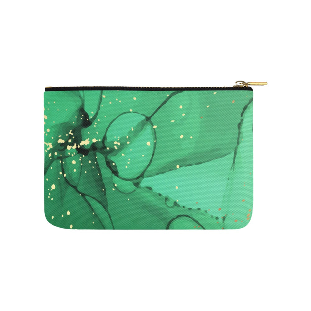 Green Carry All Pouch - Phenomenal Woman Collection