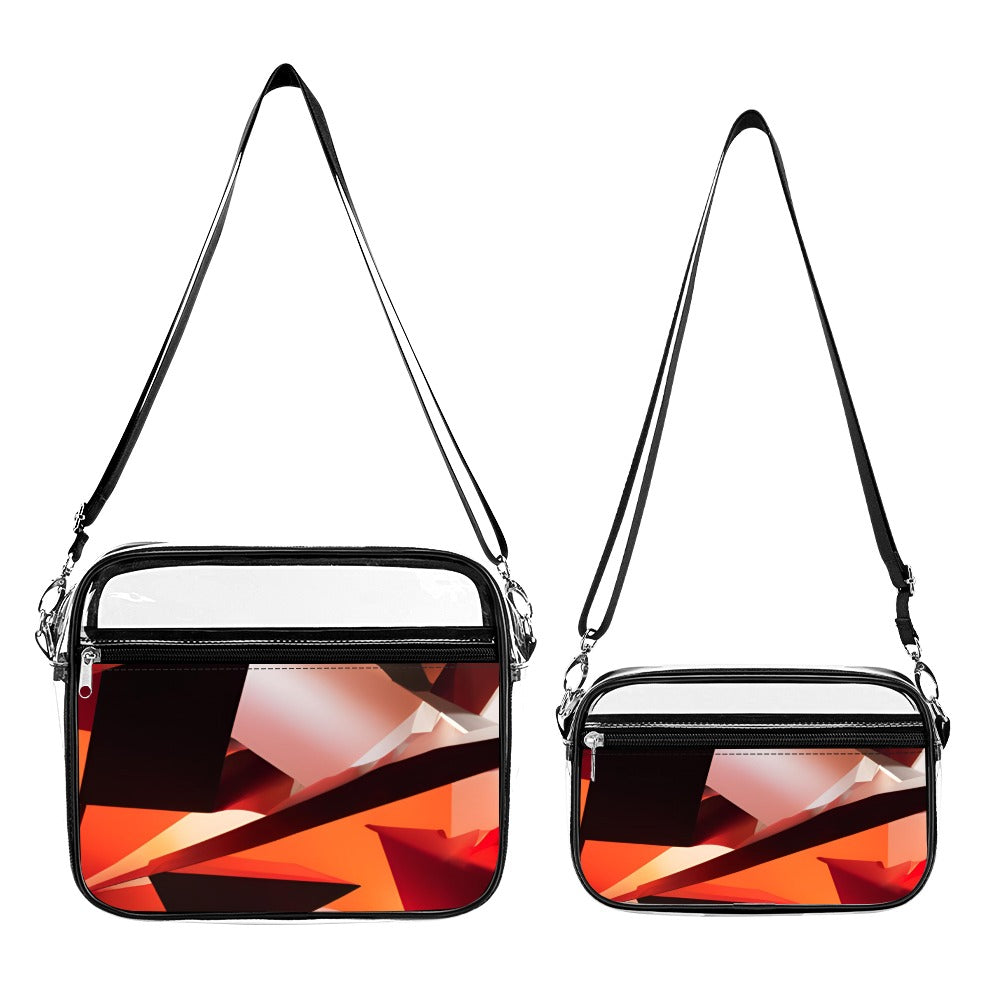 Tokyo Collection: Transparent Two Piece Satchel Set