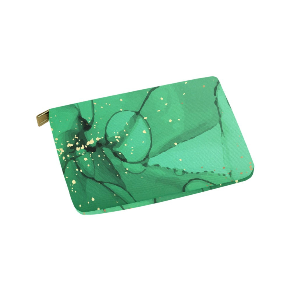 Green Carry All Pouch - Phenomenal Woman Collection