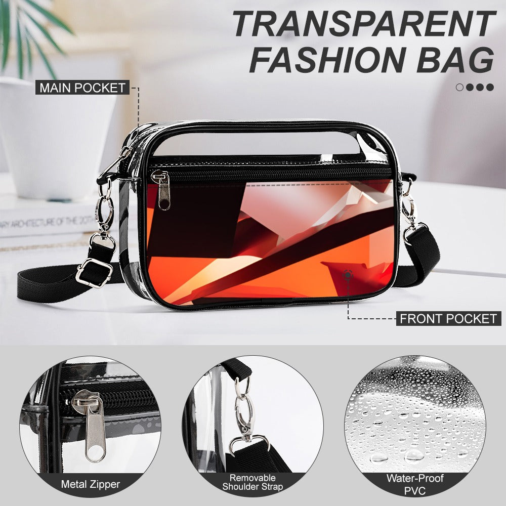 Tokyo Collection: Transparent Two Piece Satchel Set