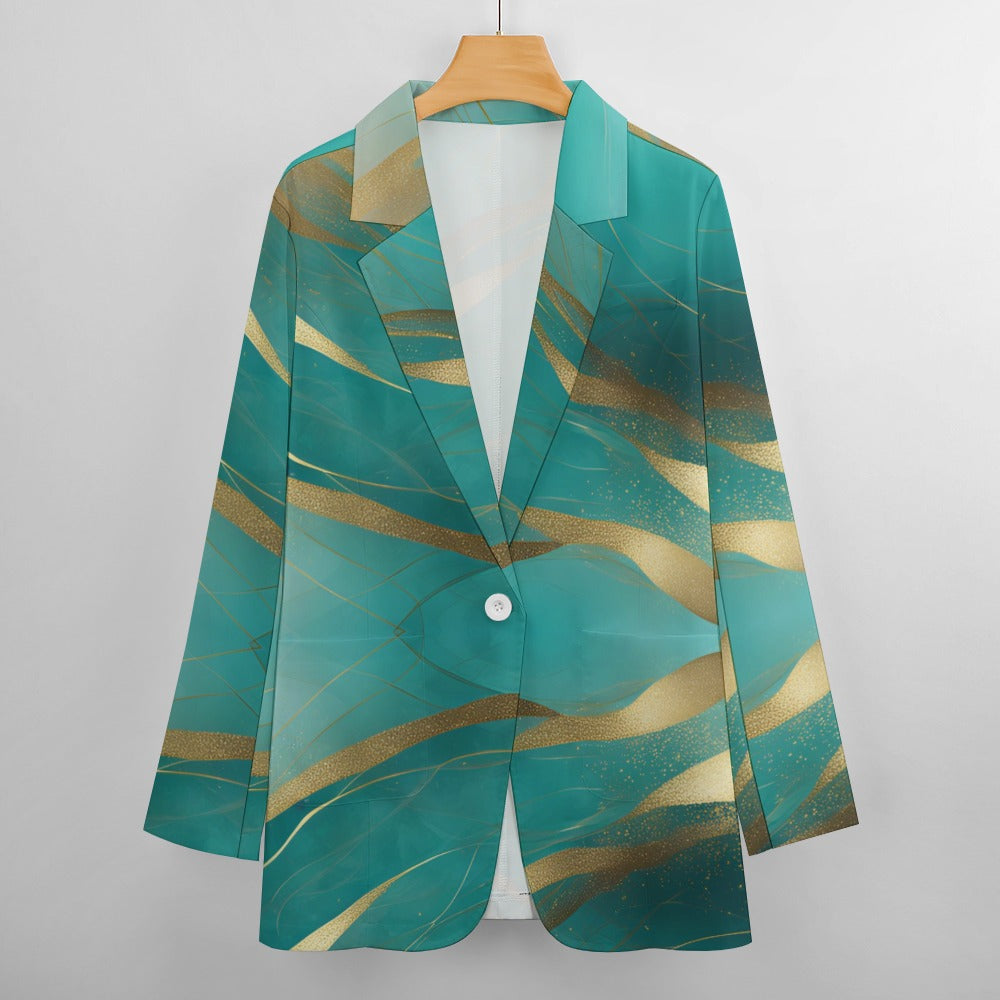 Santa Barbara Collection: Printed Blazer (MW House of Style)