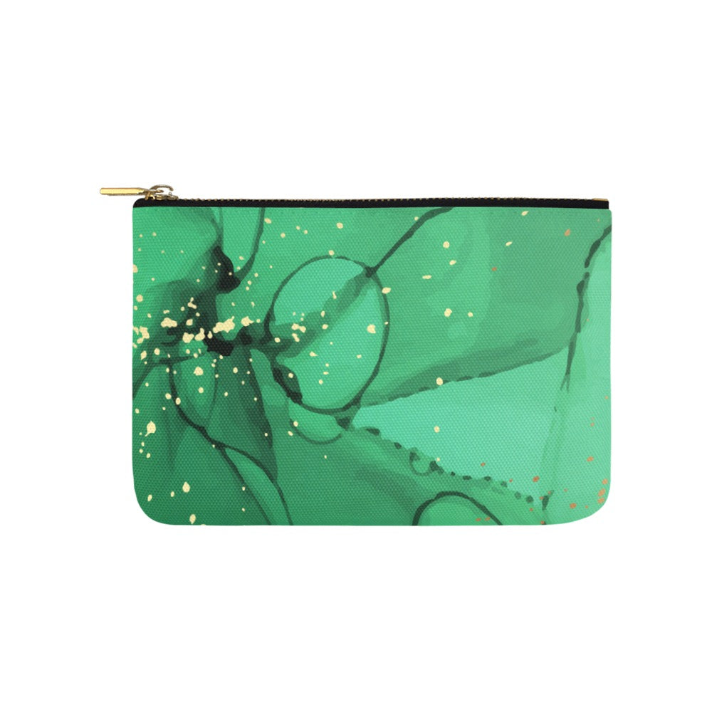 Green Carry All Pouch - Phenomenal Woman Collection