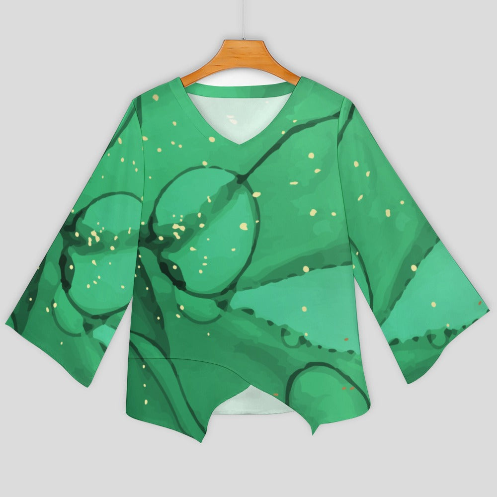 Green Sunscreen Long Sleeve Shirt - Phenomenal Woman Collection